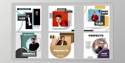 Minimal Posts – Stories (Videohive 39655137) - AE Project