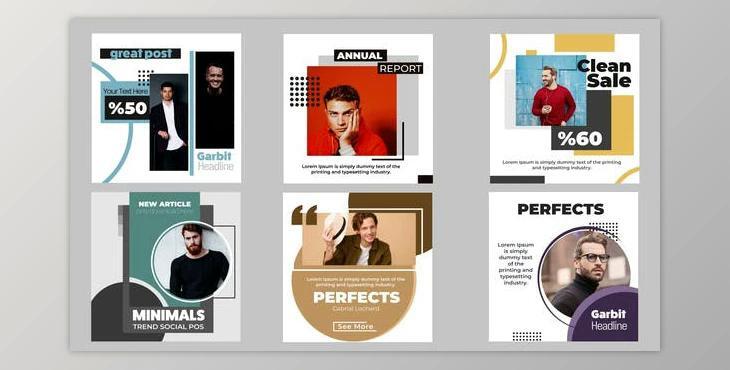 Minimal Posts – Stories (Videohive 39655137) - AE Project