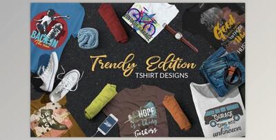 InkyDeals Trendy Edition T-Shirt Designs Bundle