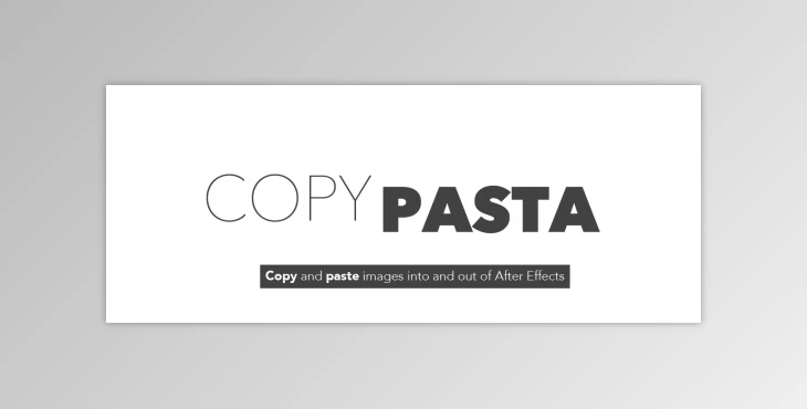 Aescripts Copy Pasta v1.0.4 - Full