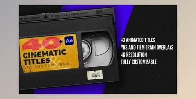 Cinematic Titles for After Effects (VideoHive 35352603) - AE Project