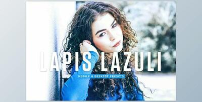 Lapis lazuli Pro Lightroom Presets CreativeMarket - 6923962