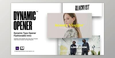 Dynamic Typo Opener (Videohive 28410525)