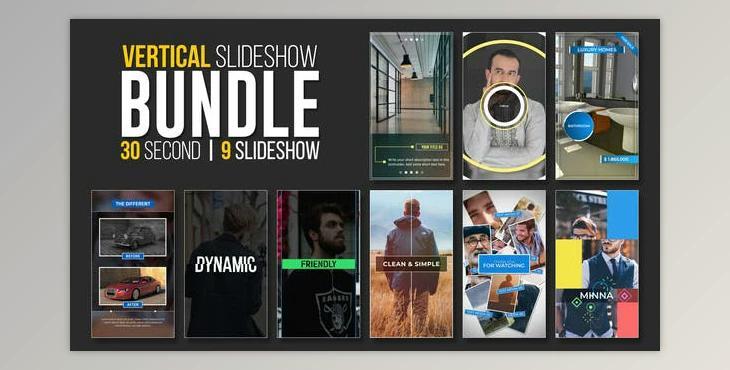 Vertical Slideshow Bundle (Videohive 34938827) - AE Project