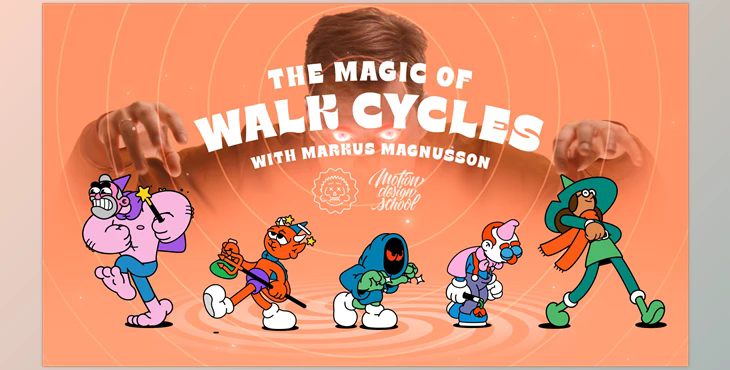 Motion Design School – The Magic of Walk Cycles
