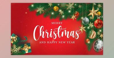 Merry Christmas Intro (Videohive 40871606) - AE Project