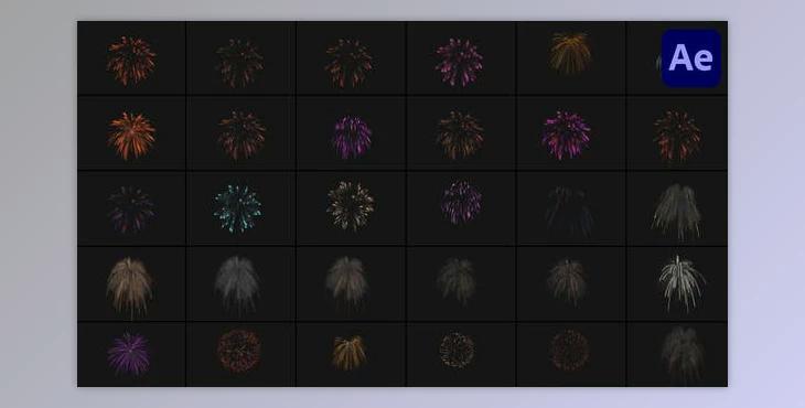 Fireworks for After Effects (Videohive 49573961) - AE Project