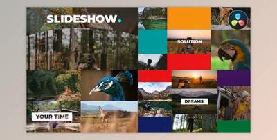 Multiscreen Slideshow for DaVinci Resolve (Videohive 50053858)