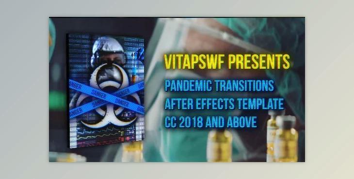 Pandemic Glitch Transitions (Motionarray 853024) - AE Project