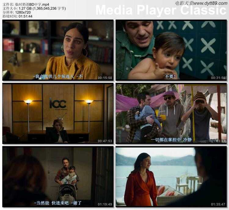 2020年墨西哥喜剧爱情片《临时奶爸》BD中字