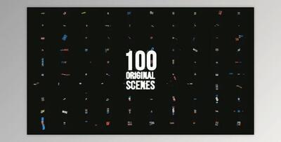 Dynamic Typography Pack [100 Titles] 4K 60 FPS (Videohive 21218812) - AE Project