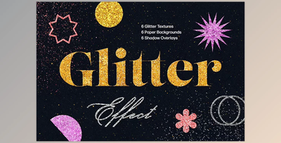 Sparkling Glitter Text & Logo Effect - 99936636