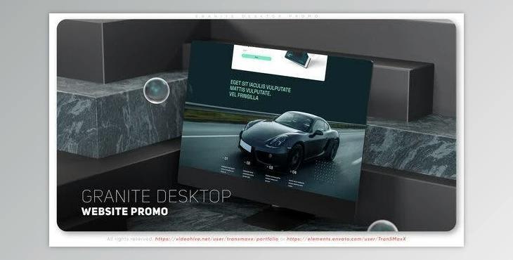 Granite Desktop Promo (Videohive 39160910) - AE Project