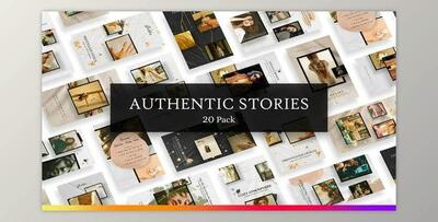 20 Authentic Instagram Stories (Videohive 28620223)
