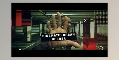 Cinematic Urban Opener (Videohive 31029320) - PR Project