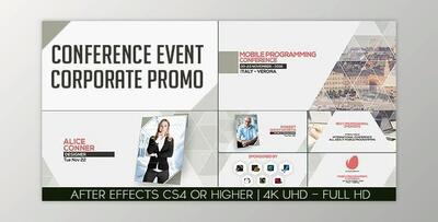 Conference Event Corporate Promo (Videohive 16919583) - AE Project