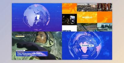 News Channel Rebrand Pack (Videohive 32823126) - AE Project