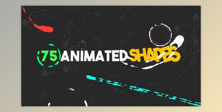 Shape 75 Animated Elements (Videohive 16491395) - AE Project