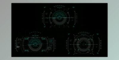 HUD700 HUD Ship 1 (Videohive 46798072) - AE Project