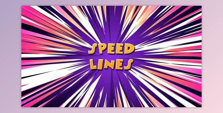 Speed Lines Backgrounds (Videohive 23926618)
