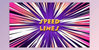 Speed Lines Backgrounds (Videohive 23926618)
