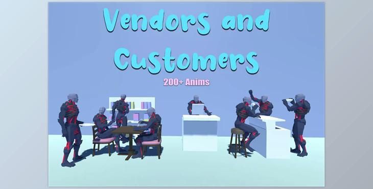 Unity Asset - Vendors and Customers v1.0