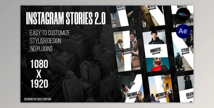 Instagram Stories 2.0 Vol.09 (Videohive 39507466) - AE Project