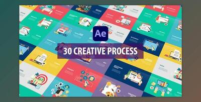 Creative Process Animation - After Effects (Videohive 32948207) - AE Project