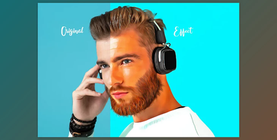 Pro Oil Effect Photoshop Action CreativeMarket - 7224110